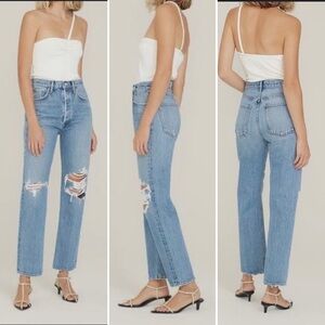 Agolde 90's pinch waist Vintage Jeans in Backdrop 24